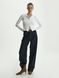 Deep blue baggy jeans