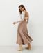 Elegant Ribbed Midi Skirt