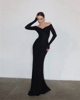 Shimmering Maxi Dress