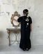 Maxi dress with belt