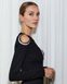 Elegant black mini dress